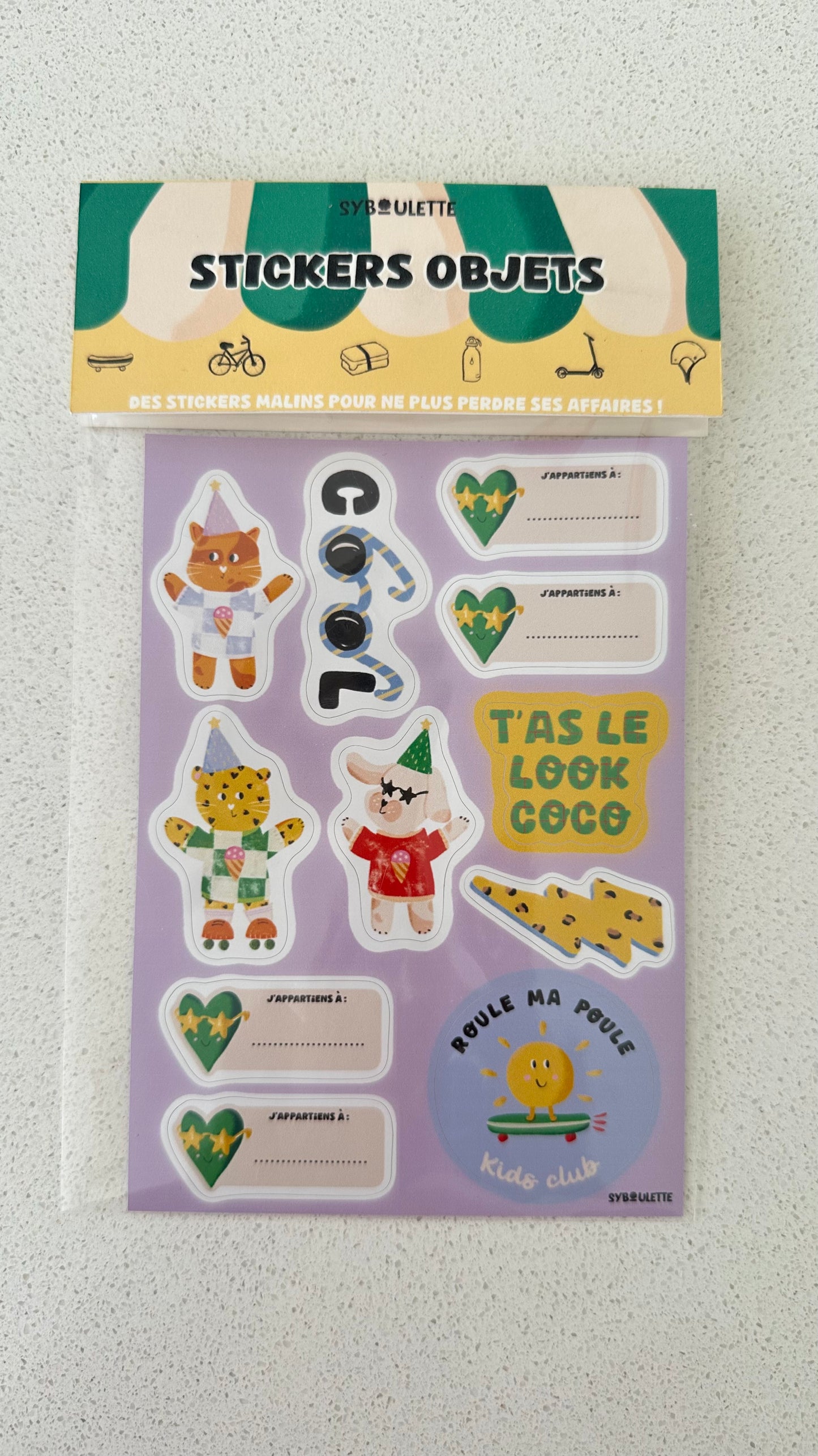 Stickers Objets