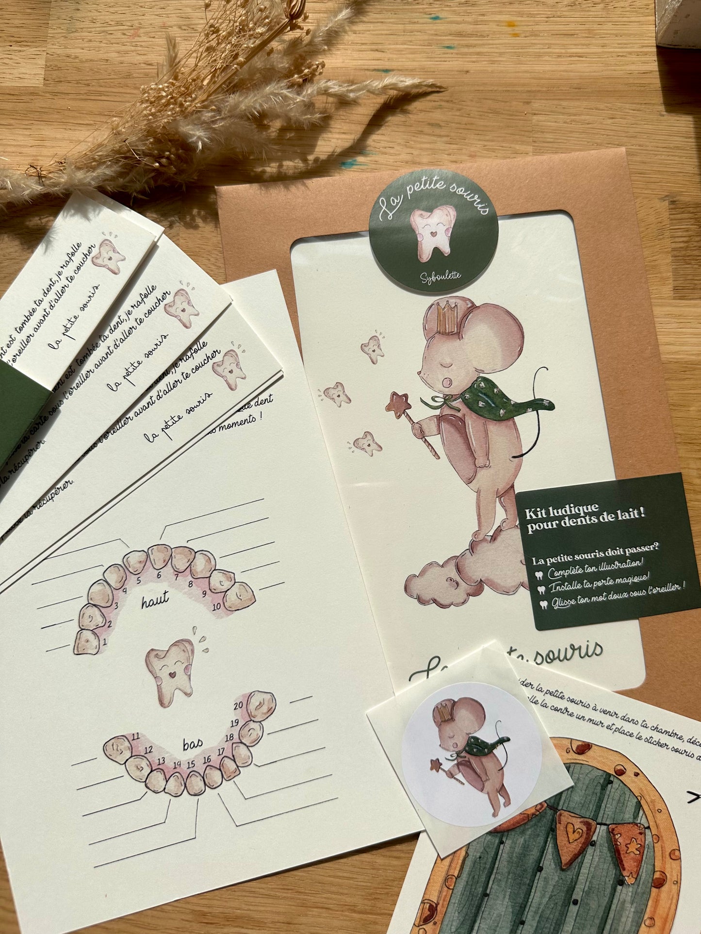 Little Mouse Kit - Baby Tooth Kit