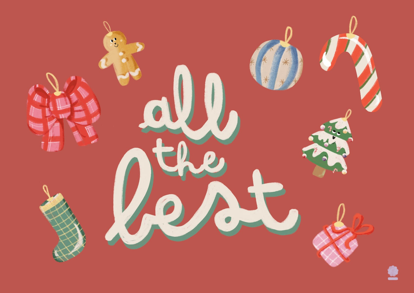 Noël - carte All the best