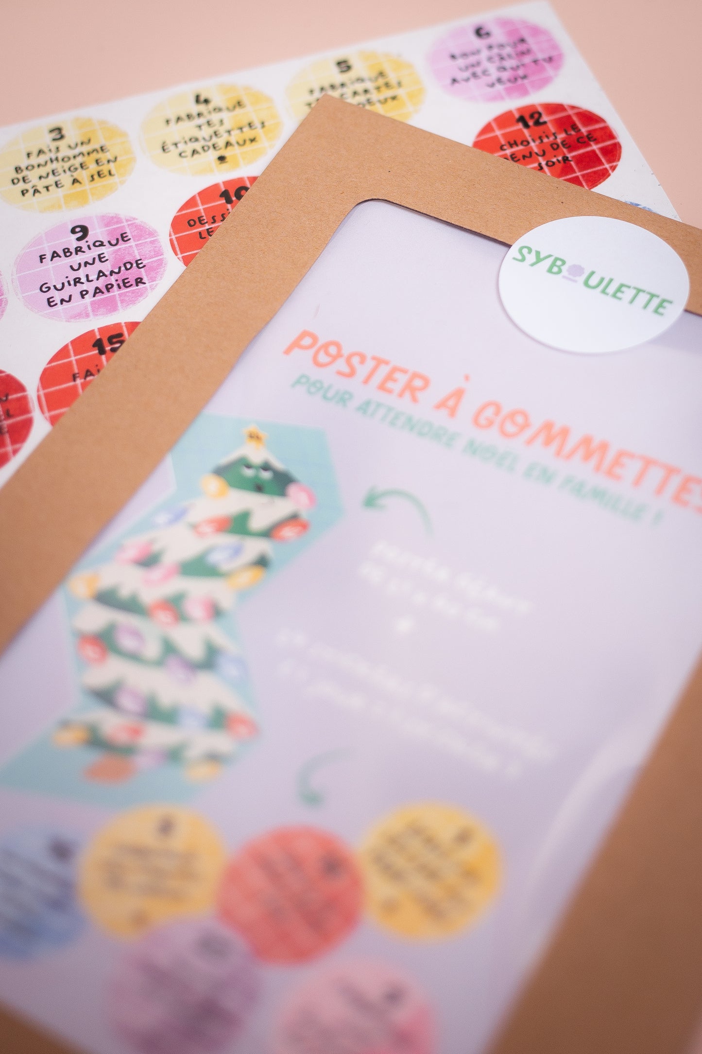 Calendrier de l'avent - Poster d'activités en famille