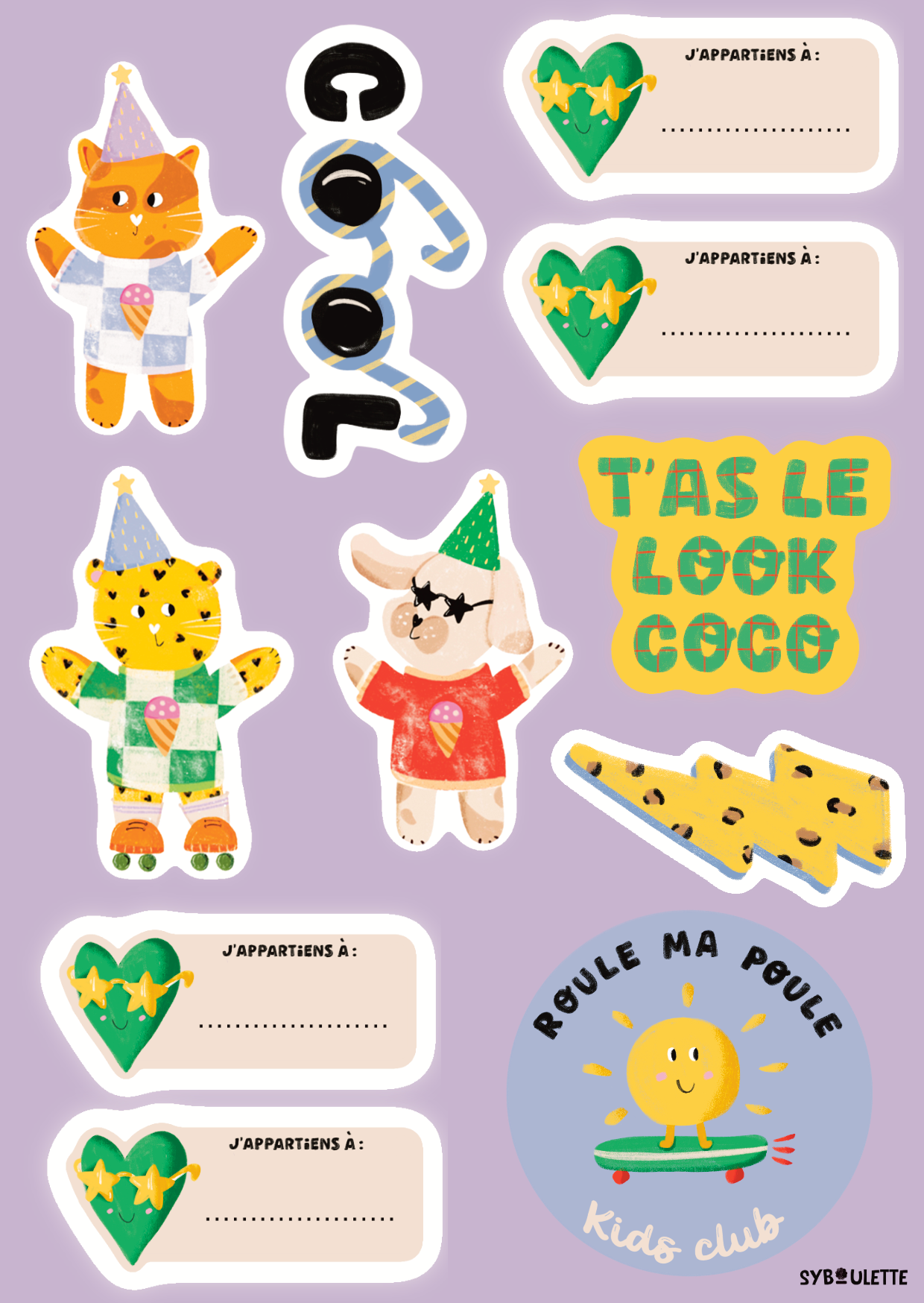 Stickers Objets