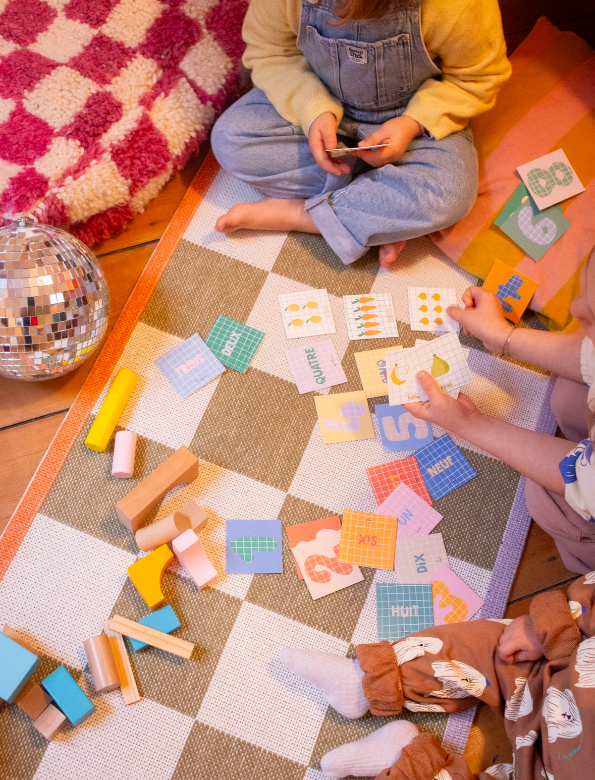 Jeu de cartes : Apprendre les CHIFFRES