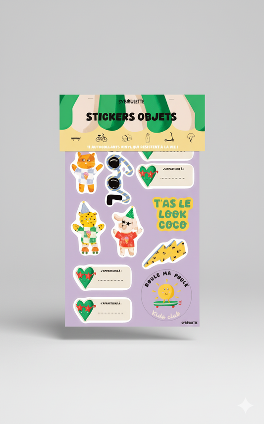 Stickers Objets