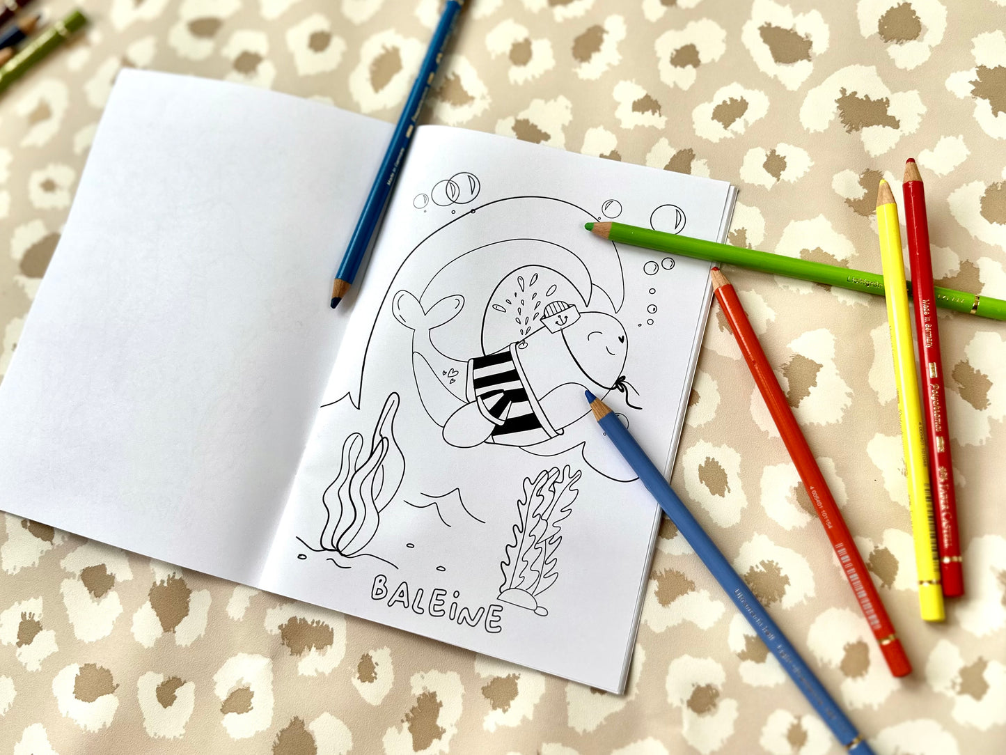 Cahier de coloriage - Animaux rigolos