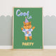 Affiche Cool Cat Party
