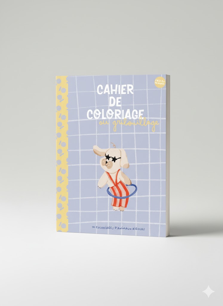 Coloring book - Funny animals