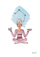 Watercolor LIBRA - Astrology