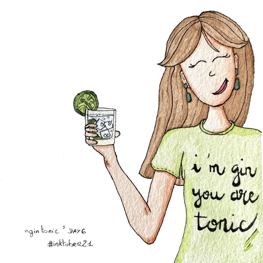 Gin tonic girl